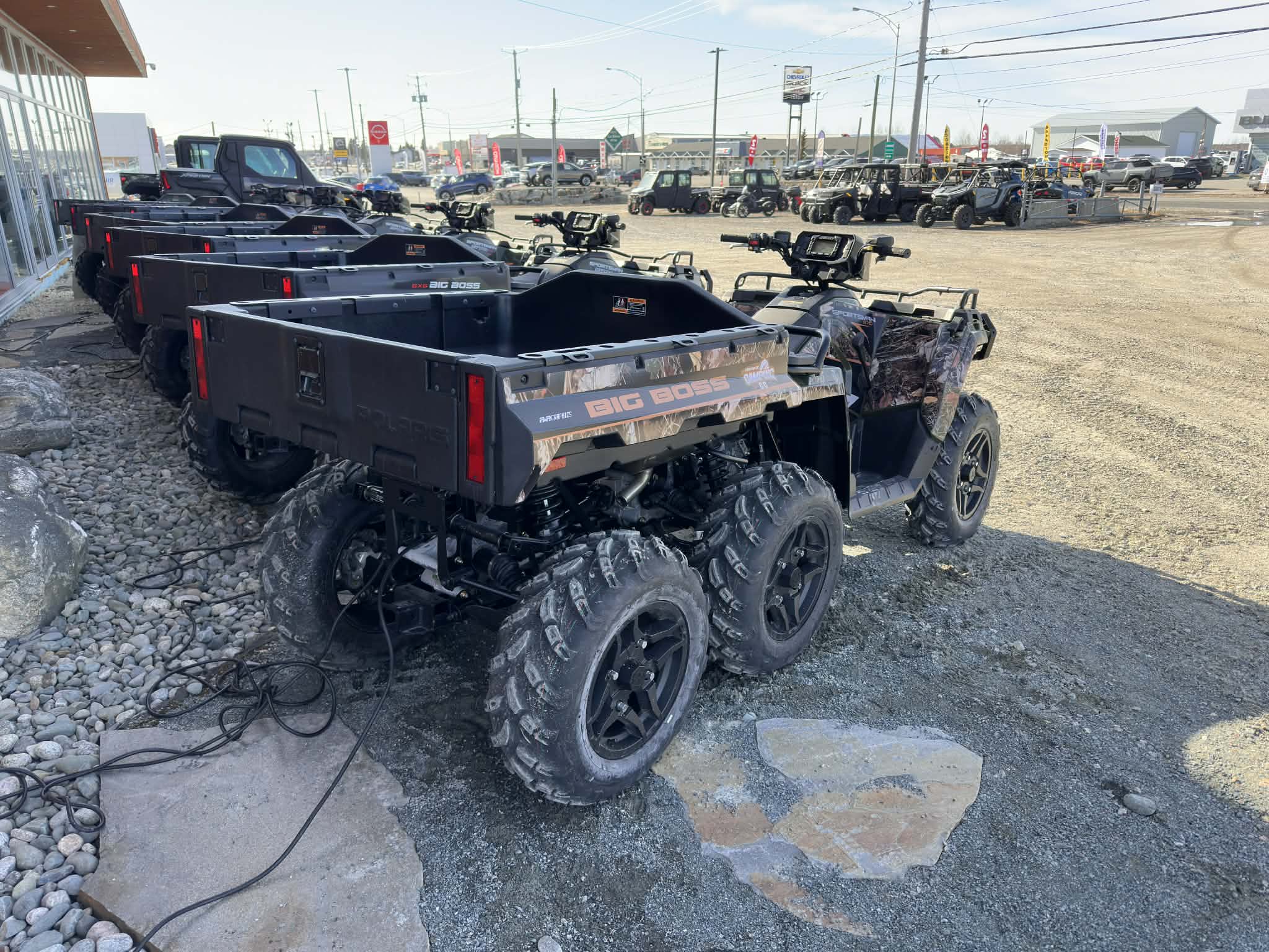 POLARIS SPORTSMAN 570 6X6 BIG BOSS 2026 Edition Camo – Image 3