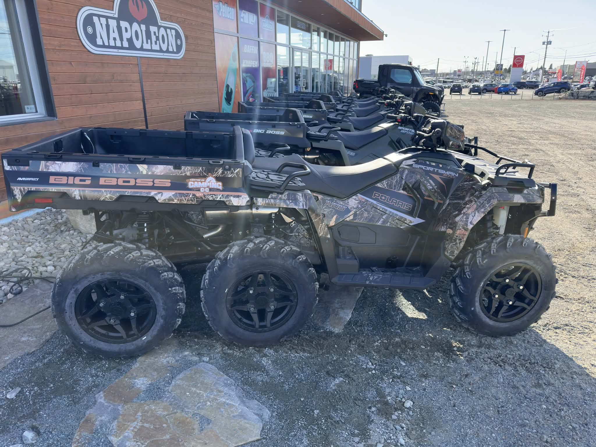 POLARIS SPORTSMAN 570 6X6 BIG BOSS 2026 Edition Camo – Image 4